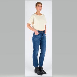 NEUW Lexi Slim High Straight Crop Jeans in Clara sz 27 NWT